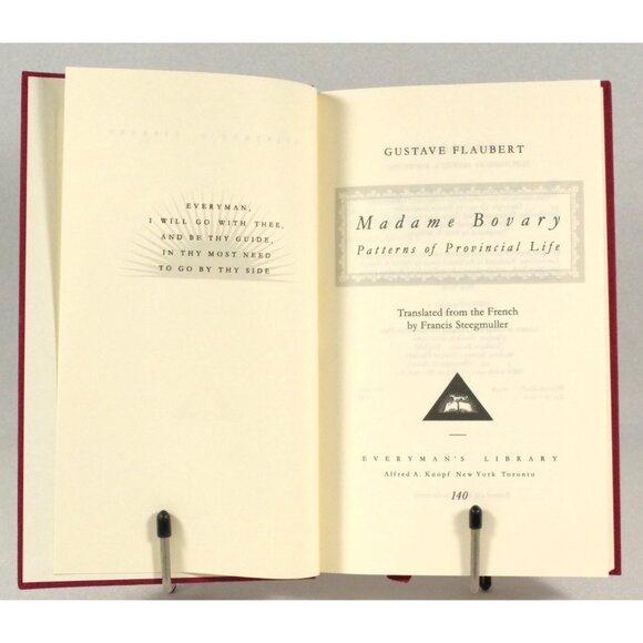 Madame Bovary by Gustave Flaubert F. Steegmuller, Everyman's Library 1993 - Picture 3 of 6